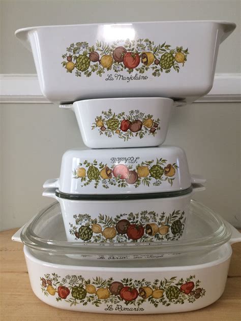 And since Pyrex is known for being hardy, you can still use all of these pieces (although we&x27;d understand why you might be a little. . Identification rare vintage corningware patterns